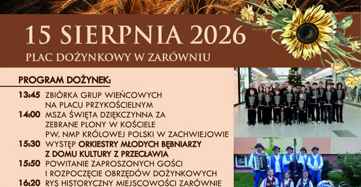Padew Narodowa: Dożynki Gminno -Parafialne  w Zarówniu