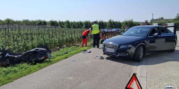 Sandomierz: Nietypowa interwencja w Koćmierzowie