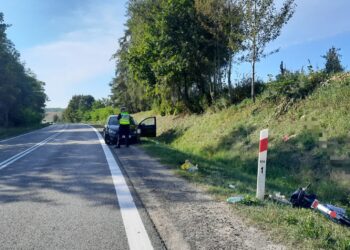 Borek Klimontowski: Rowerzysta ranny w wypadku na DK9