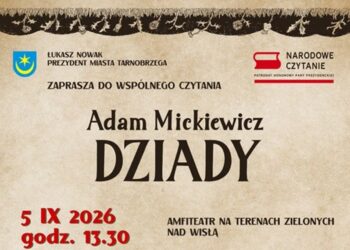 Tarnobrzeg. Narodowe Czytanie. „Dziady” Adama Mickiewicza