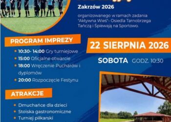 Tarnobrzeg: Festyn sportowo-rekreacyjny na tarnobrzeskim osiedlu Zakrzów. Sport, rywalizacja i atrakcje dla całych rodzin