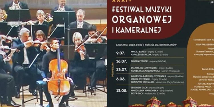 Tarnobrzeg. Organowe i wiolonczelowe brzmienia na festiwalu