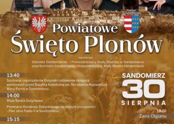 Sandomierz: Ania Dąbrowska gwiazdą powiatowego święta plonów