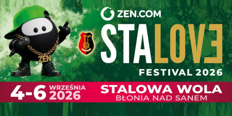 Stalowa Wola: Znamy wykonawców ZEN STALOVE FESTIVAL 2026. Trzy dni muzyki nad Sanem