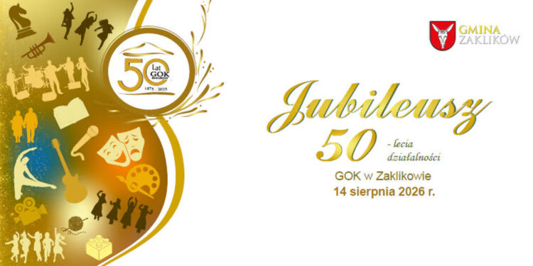 Zaklików: GOK ma już 50 lat – w piątek jubileuszowa impreza z galą, koncertami i potańcówką