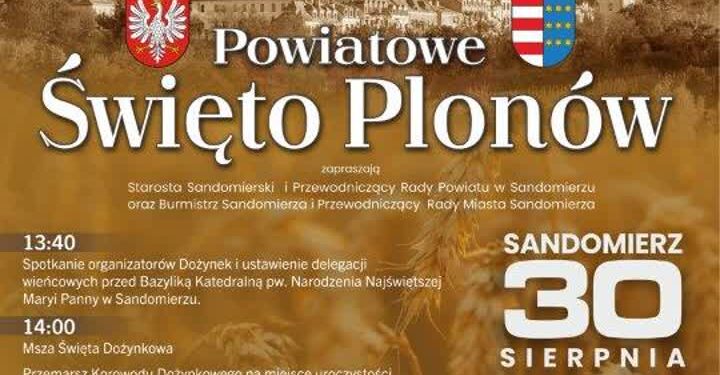 Sandomierz. Powiatowe Święto Plonów 2026.