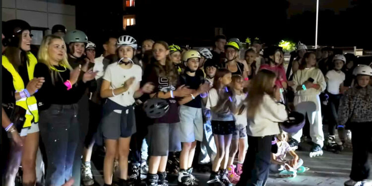 Stalowa Wola: za nami pierwszy nocny rajd na rolkach
