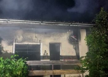 Sandomierz: Pożar budynku mieszkalnego