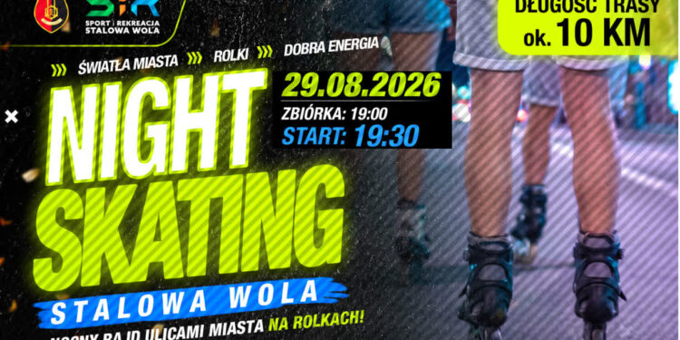 Stalowa Wola: Będzie nocny rajd na rolkach ulicami miasta