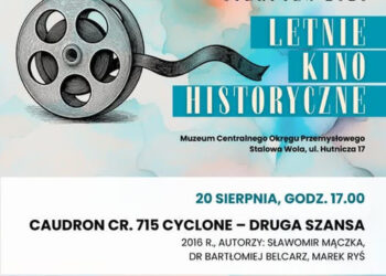 Stalowa Wola. Dziś Letnie Kino Historyczne o myśliwcu Caudron CR.714 Cyclone