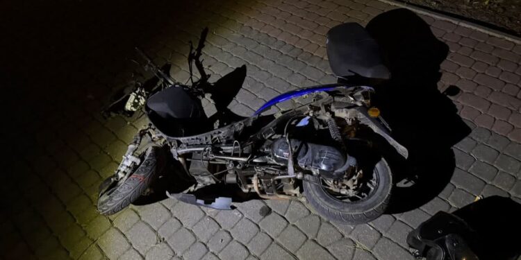 Połańiec: Motorowerzysta uciekał przed policją, trafił do szpitala