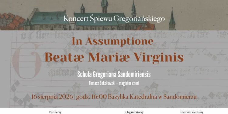 Sandomierz: Koncert śpiewu gregoriańskiego w katedrze