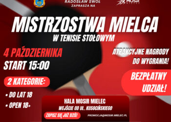 Mielec: Mistrzostwa Mielca w tenisie sportowym