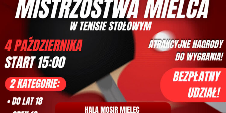 Mielec: Mistrzostwa Mielca w tenisie sportowym