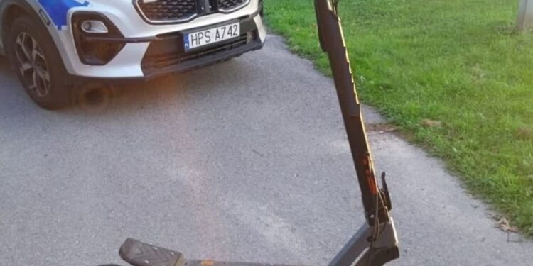 Ożarów: 15-latek stracił panowanie nad hulajnogą. Z ciężkimi obrażeniami trafił do szpitala