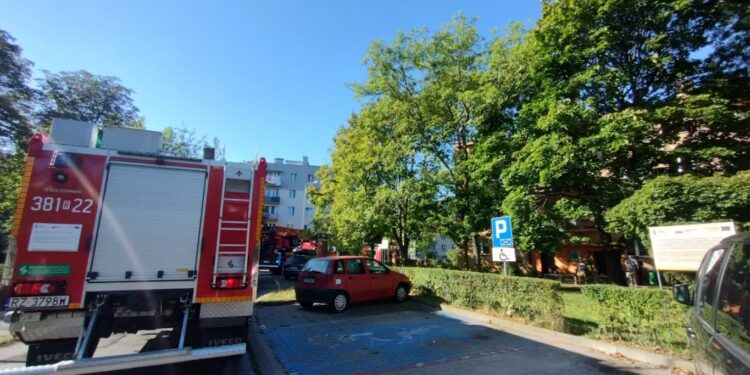 Tarnobrzeg. Paliło się mieszkanie. Zawiniła ładowarka do hulajnogi?