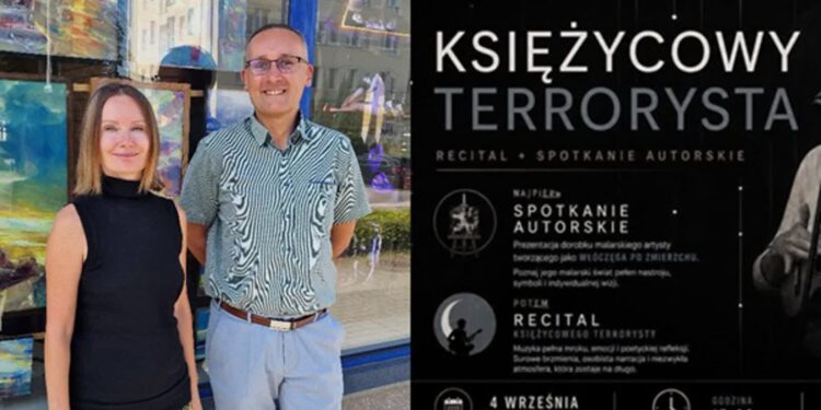 Tarnobrzeg. Wydarzenie w Witrynie Sztuki. Recital, spotkanie autorskie i finisaż