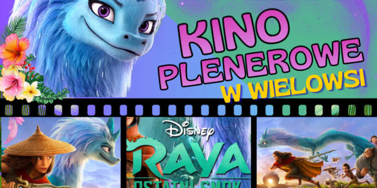 Tarnobrzeg. Kino plenerowe w Wielowsi.