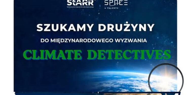 Stalowa Wola: Stań się częścią drużyny do wyzwania Climate Detectives – badaj Ziemię z perspektywy orbity