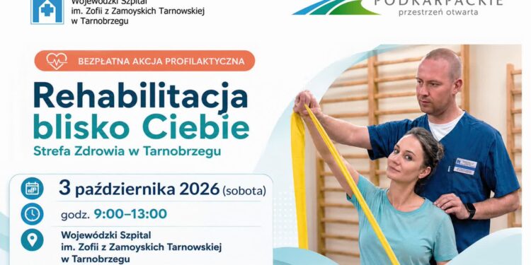 Tarnobrzeg. Rehabilitacja blisko Ciebie. Akcja profilaktyczna w szpitalu