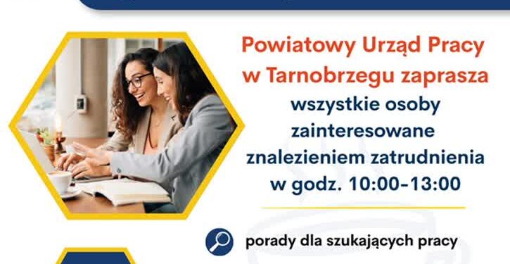 Powiat tarnobrzeski. „Kawka z Urzędem Pracy” ruszyła w powiat