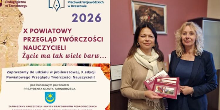 Tarnobrzeg. Artystyczne pasje nauczycieli na jubileuszowym przeglądzie