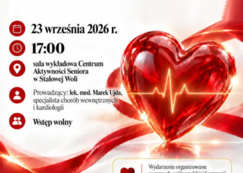 Stalowa Wola: Serce nie zawsze ostrzega – przyjdź na spotkanie z kardiologiem