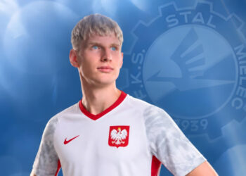 Mielec: Kacper Wołowiec  w kadrze U-20