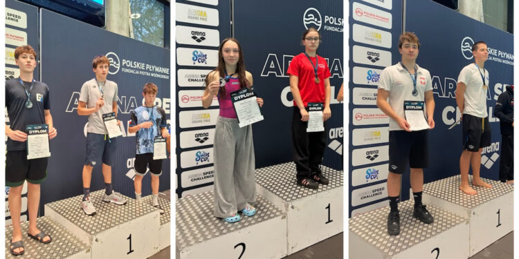 Tarnobrzeg: 7 medali UKS Delfin Tarnobrzeg na Arena Speed Challenge