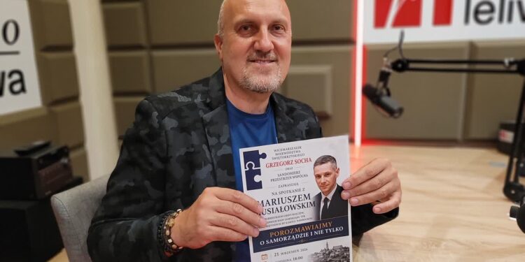 Sandomierz: Spotkanie o samorządzie w Sandomierzu. Gościem Mariusz Musiałowski