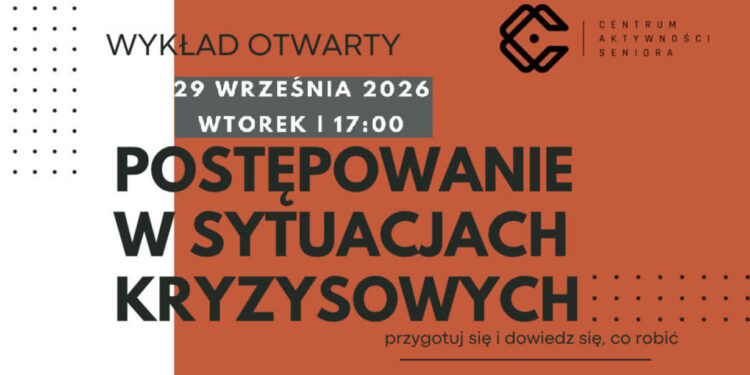 Stalowa Wola: Chcesz wiedzieć jak się zachować w sytuacji zagrożenia? – przyjdź na spotkanie