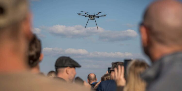 Stalowa Wola: Dynamiczne pokazy Dual Use Drone Showcase [ZDJĘCIA]