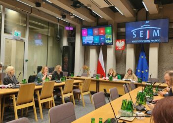 Łucja Bielec z Fundacji SOS Życie w Mielcu w Sejmie. Rozmawiano o diagnostyce nowotworowej