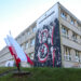 Dąbrowa Górnicza/Dzierdziówka: Powstał mural poświęcony górnikom z kopalni Wujek