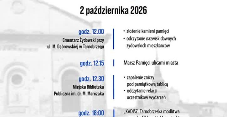 Tarnobrzeg. 87. rocznica wypędzenia żydowskich mieszkańców miasta
