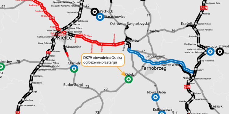 Osiek: Rusza przetarg na budowę obwodnicy