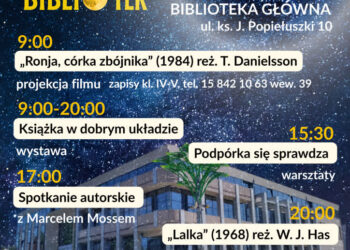 Stalowa Wola: Marcel Moss warsztaty oraz „Lalka” w MBP na Noc Bibliotek