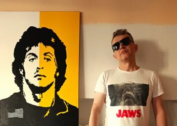 Tarnobrzeg. Rambo na płótnie. Nowy cykl Krzysztofa Miśkiewicza
