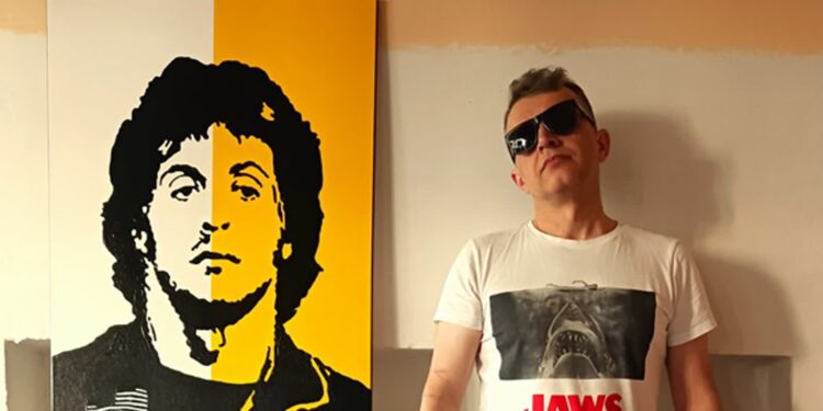 Tarnobrzeg. Rambo na płótnie. Nowy cykl Krzysztofa Miśkiewicza