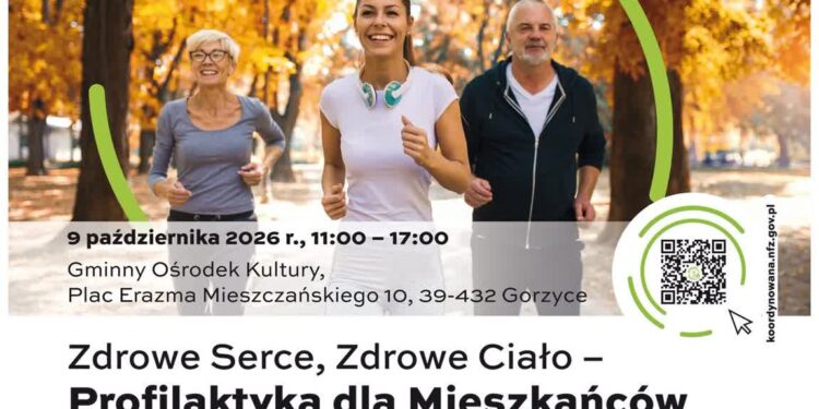 Gorzyce. W piątek w GOK działać będzie strefa zdrowia