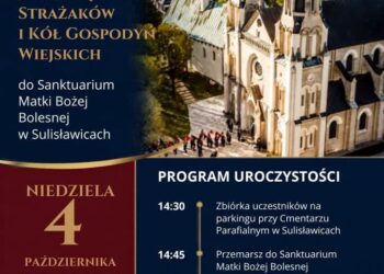 Sulisławice: W niedzielę XVI Pielgrzymka Samorządowców, strażaków i kół gospodyń wiejskich