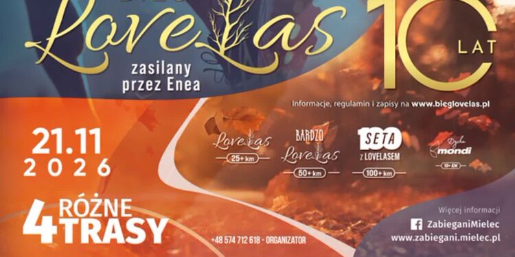 Mielec: Przed nami kolejna edycja Biegu LoveLas
