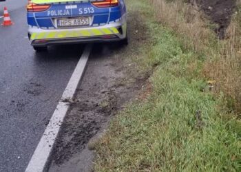 Sandomierz Uwaga kierowcy! Zdarzenie drogowe na DK79