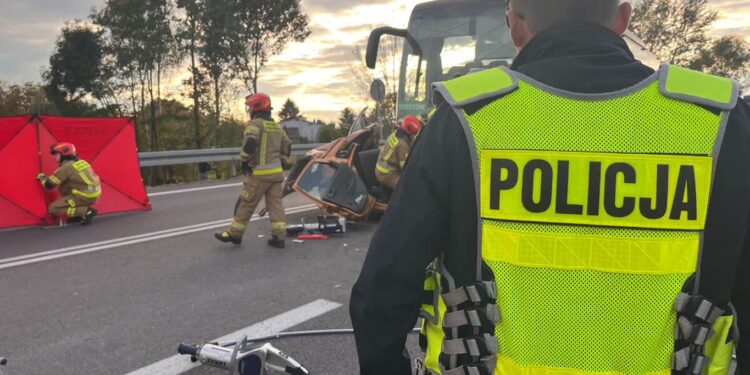 Kolbuszowa: Tragiczny wypadek w Kupnie. Nie żyją dwie osoby