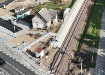 Region: Nowe perony w Dąbrowicy Małopolskiej i Skopaniu
