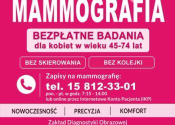 Tarnobrzeg. Mammografia i dodatkowe badanie krwi. Szpital przedłuża „Różowy Październik”