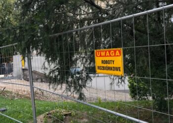 Mielec: Trwa remont budynku Samorządowego Centrum Kultury.